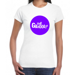 The Gilhoolys Purple Circle Logo Ladies fitted T-shirt